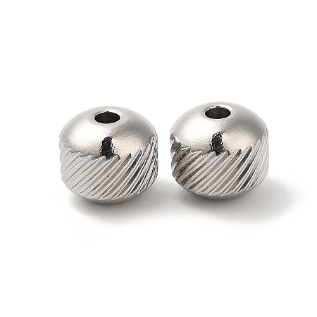 Non-Tarnish 201 Stainless Steel Bead STAS-H214-29D-P-1-1