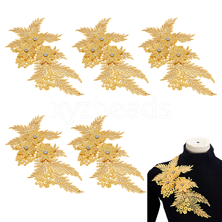 Polyester Clothing Patches PATC-WH0028-016D-1