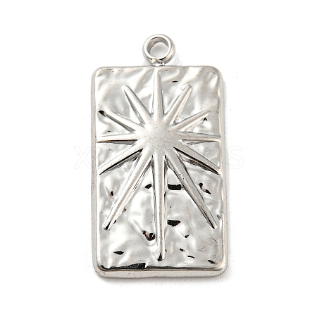 Non-Tarnish 304 Stainless Steel Pendants STAS-C082-05P-1