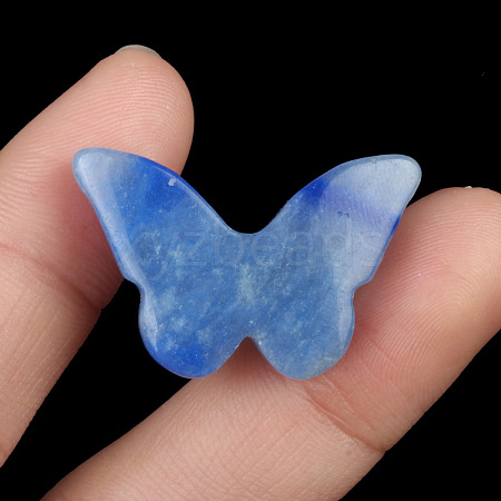 Dyed & Heated Natural Blue Aventurine Pendants PW-WG51197-13-1