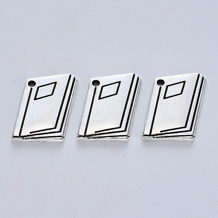 Tibetan Style Alloy Pendants for Teachers' Day X-TIBE-R316-002AS-RS-1