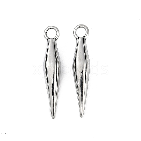 316 Surgical Stainless Steel Pendants STAS-G349-32AS-1