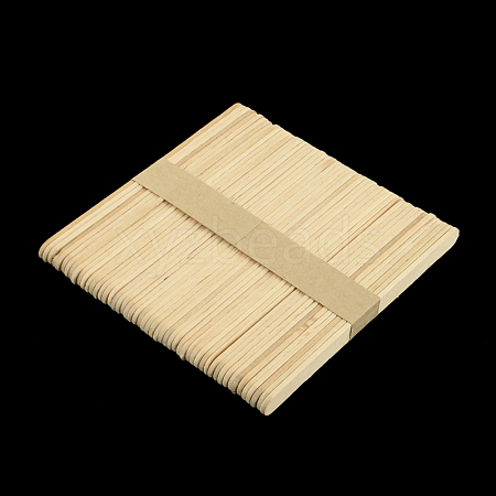 Birch Wooden Craft Ice Cream Sticks DIY-R042-B01-1
