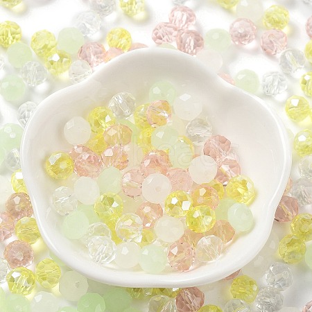 Glass Beads EGLA-A034-LM8mm-45-1