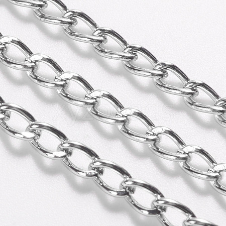Iron Twisted Chains Curb Chains X-CHS003Y-N-1