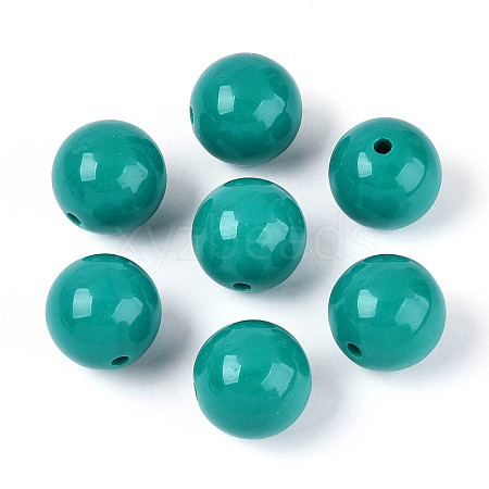 Opaque Acrylic Beads MACR-S370-C20mm-28-1