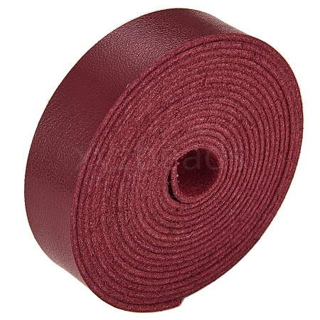 Micro Fiber Imitation Leather Cord LC-WH0001-01D-1