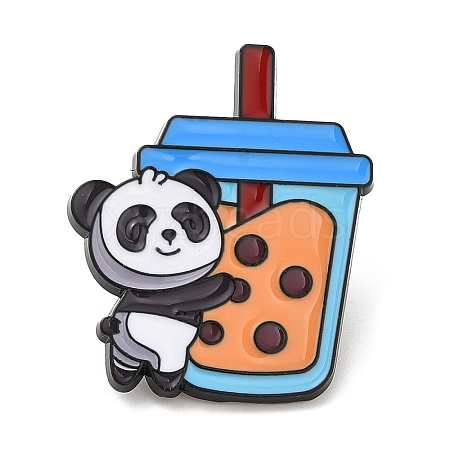 Panda Enamel Pins JEWB-I024-01C-1