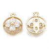 Brass Charms X-KK-S348-047-1