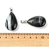 Natural Banded Agate Pendants GG-K002-09K-3