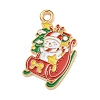Christmas Theme Alloy Enamel Pendants ENAM-I060-01D-1