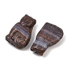 Czech Pressed Glass Beads GLAA-I061-02E-2