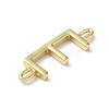 Rack Plating Brass Connector Charms KK-P245-07G-E-2
