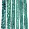 Electroplate Glass Beads Strands X-EGLA-A044-P1mm-B31-2