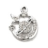 Alloy Rhinestone Pendants ALRI-C007-15P-2