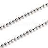 304 Stainless Steel Ball Chain Necklaces NJEW-JN02912-04-2