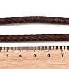 Braided Leather Cord with Core WL-F009-5mm-03-3