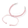 Adjustable Braided Polyester Cord Bracelet Making AJEW-JB00849-5