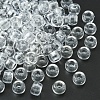 Transparent Acrylic European Beads MACR-YW0002-17A-2