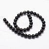 Natural Rainbow Obsidian Beads Strands G-D838-6mm-04-2