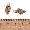 Brass with Enamel Charms KK-CBA61F8-01G-01-3