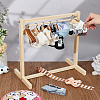 16Pcs 2 Style Wooden Doll Clothes Hangers DOLL-FG0001-03-5