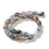 Natural Banded Agate (Dyed & Heated) Beads Strands G-M446-D01-01E-3