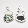 Mixed Shell Big Pendants SHEL-S275-49B-2