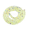 Transparent Glass Beads Strands EGLA-N016-6mm-07-2