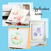 Gorgecraft 2 Sets 2 Styles PET Plastic Hollow Out Drawing Painting Stencils Templates DIY-GF0007-27-5