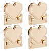 WADORN® 4 Sets Zinc Alloy Bag Twist Lock Accessories FIND-WR0004-31-1