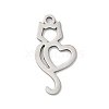 201 Stainless Steel Pendants STAS-F316-22P-07-1