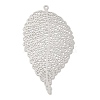 Non-Tarnish 201 Stainless Steel Filigree Pendants STAS-K257-17P-2