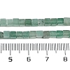 Natural Green Aventurine Beads Strands G-B129-A17-01-5