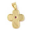 Eco-Friendly Brass Pendants KK-M246-02G-2