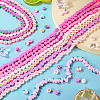 10 Strands 10 Styles Handmade Polymer Clay Bead Strands CLAY-TA0001-72B-6