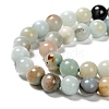 Natural Flower Amazonite Beads Strands Z26N5018-3