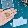 30Pcs 925 Sterling Silver Cord Ends STER-UN0001-35-4