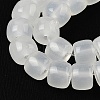 Baking Plating Glass Beads Strands GLAA-H036-01B-2