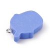 Opaque Resin Imitation Food Pendants RESI-D064-03P-20-3