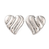 Tarnish Resistant 304 Stainless Steel Stud Earrings EJEW-G395-11P-2