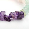 Colorful Gemstone Chips Stretch Bracelets X-BJEW-JB01546-2