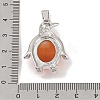 Natural Carnelian Pendants G-A224-02P-07-3