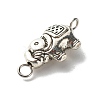 Tibetan Style Alloy Elephant Beads Links PALLOY-JF00951-3