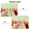 Cross Alloy Pin Brooches AJEW-FH0006-07A-P-5