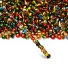 12/0 Grade A Round Glass Seed Beads SEED-Q007-FM-4