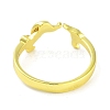 Dog Brass Open Cuff Rings for Women RJEW-S416-01P-3