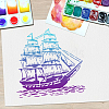 MAYJOYDIY US 1Pc PET Hollow Out Drawing Painting Stencils DIY-MA0002-40-5