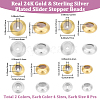 64Pcs 8 Styles Brass Beads KK-BBC0017-88-2