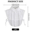 Detachable Cotton Shirt Women False Collar DIY-WH20048-038-2